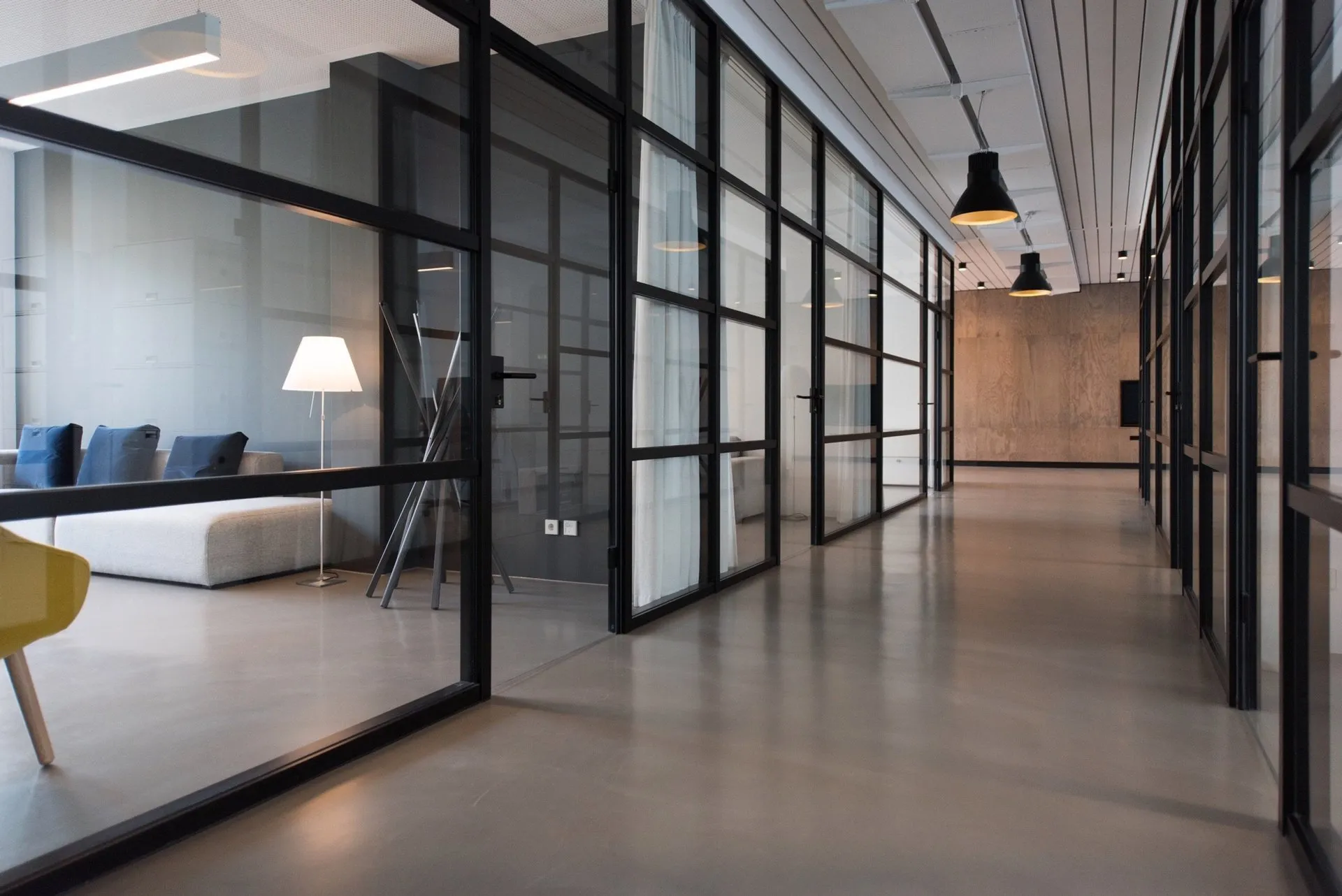 Photo of modern commercial office